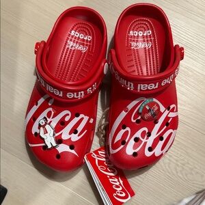 Coca Cola crocs size 6 woman